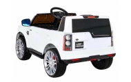 Elektromobilis Land Rover Discovery, baltas-Elektromobiliai vaikams, Visureigiai-e-vaikas
