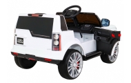 Elektromobilis Land Rover Discovery, baltas-Elektromobiliai vaikams, Visureigiai-e-vaikas