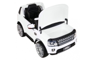 Elektromobilis Land Rover Discovery, baltas-Elektromobiliai vaikams, Visureigiai-e-vaikas