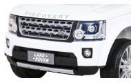 Elektromobilis Land Rover Discovery, baltas-Elektromobiliai vaikams, Visureigiai-e-vaikas