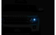 Elektromobilis Land Rover Discovery, baltas-Elektromobiliai vaikams, Visureigiai-e-vaikas