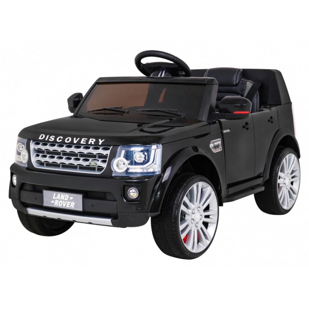 Elektromobilis Land Rover Discovery, juodas-Elektromobiliai vaikams, Visureigiai-e-vaikas