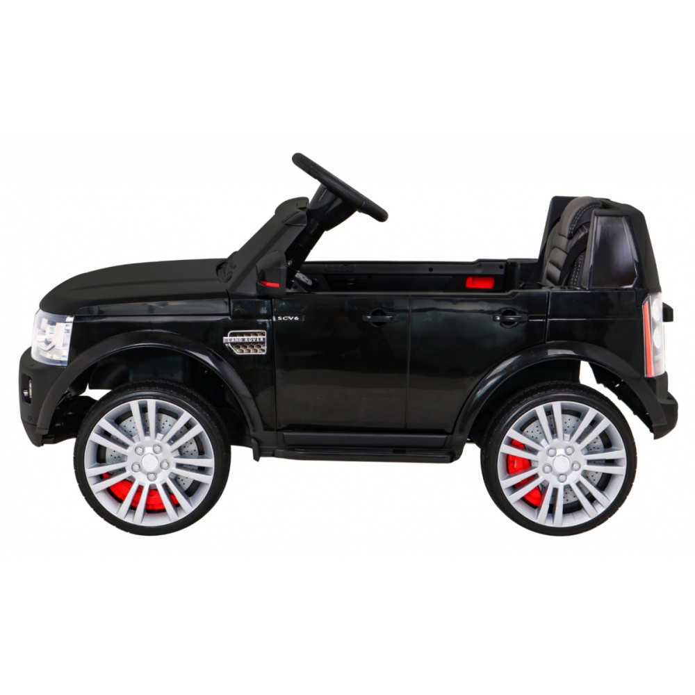 Elektromobilis Land Rover Discovery, juodas-Elektromobiliai vaikams, Visureigiai-e-vaikas