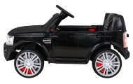 Land Rover Discovery Autko elektryczne dla dzieci Czarny + Pilot + Koła EVA + Wolny Start + Radio MP3