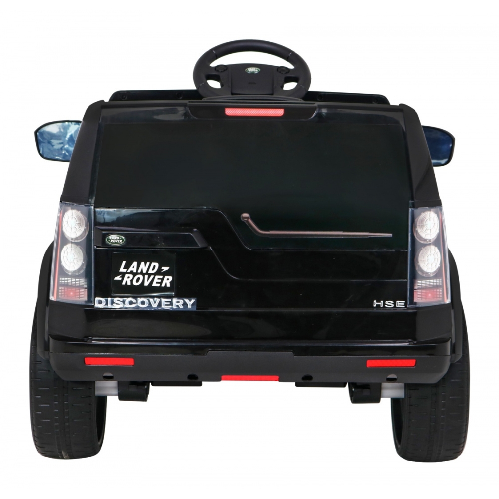 Elektromobilis Land Rover Discovery, juodas-Elektromobiliai vaikams, Visureigiai-e-vaikas