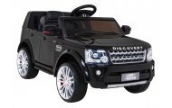 Elektromobilis Land Rover Discovery, juodas-Elektromobiliai vaikams, Visureigiai-e-vaikas