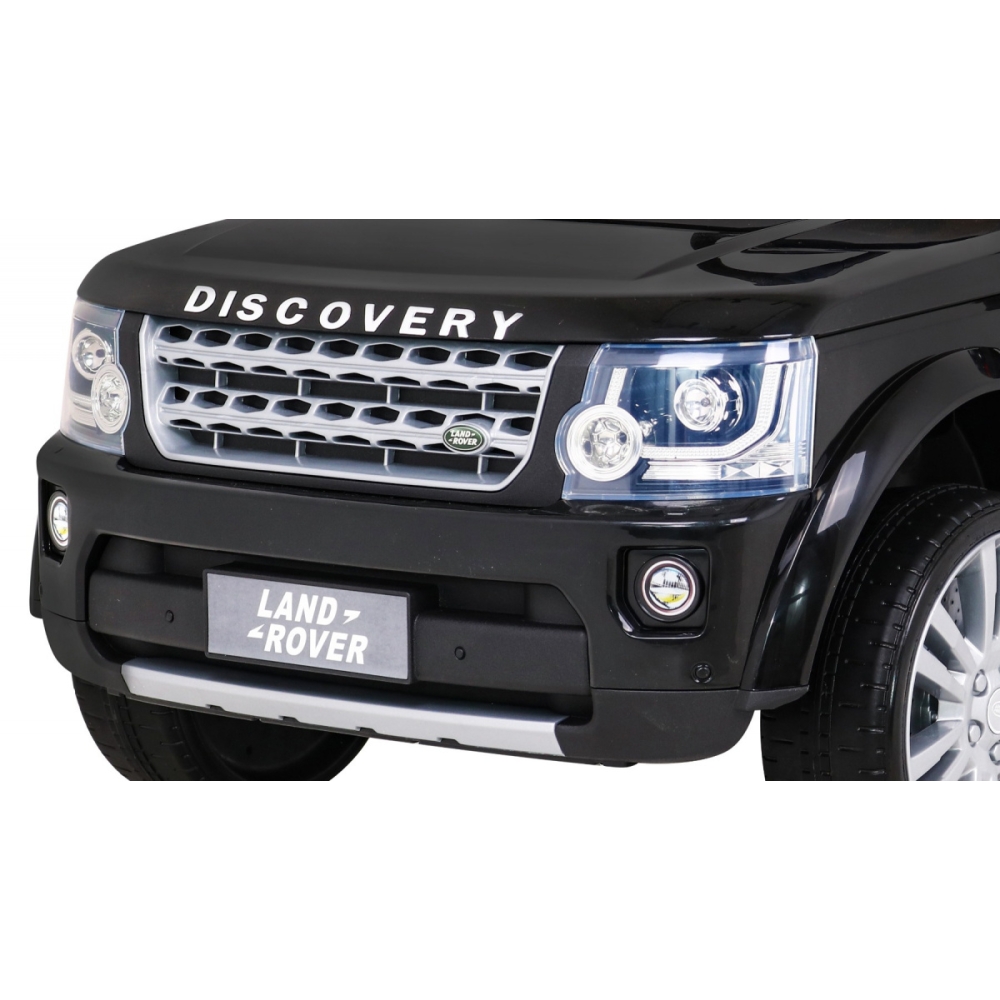 Elektromobilis Land Rover Discovery, juodas-Elektromobiliai vaikams, Visureigiai-e-vaikas