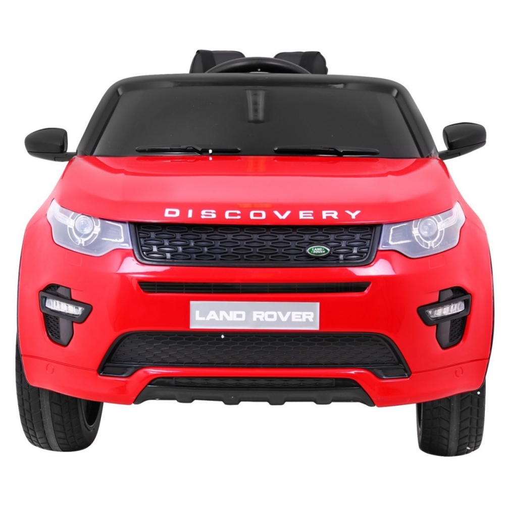 Elektromobilis Land Rover Discovery Ramiz, raudonas-Elektromobiliai vaikams, Visureigiai-e-vaikas