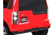 Elektromobilis Land Rover Discovery, raudonas-Elektromobiliai vaikams, Visureigiai-e-vaikas