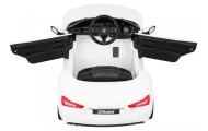 Elektromobilis Maserati Ghibli, baltas-Elektromobiliai vaikams, Mašinos-e-vaikas
