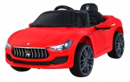 Elektromobilis Maserati Ghibli, raudonas-Elektromobiliai vaikams, Mašinos-e-vaikas