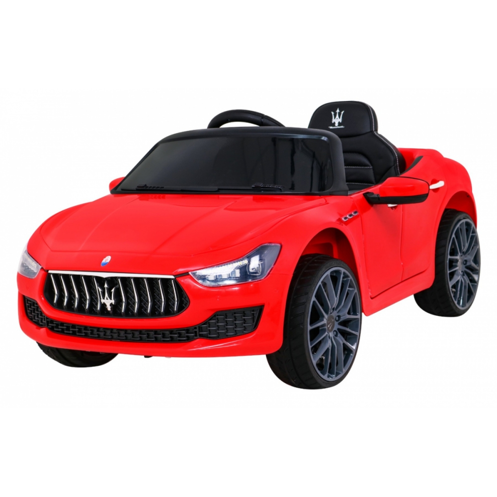 Elektromobilis Maserati Ghibli, raudonas-Elektromobiliai vaikams, Mašinos-e-vaikas