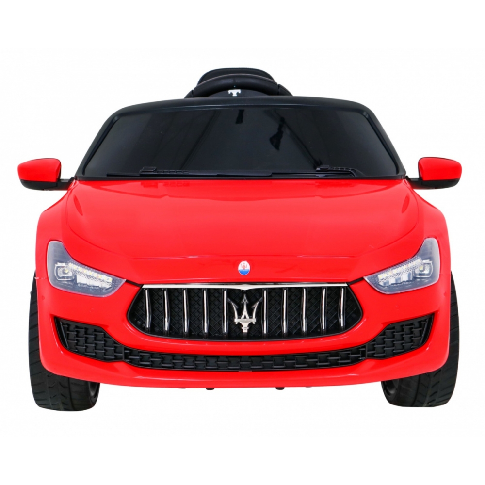 Elektromobilis Maserati Ghibli, raudonas-Elektromobiliai vaikams, Mašinos-e-vaikas