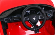 Elektromobilis Maserati Ghibli, raudonas-Elektromobiliai vaikams, Mašinos-e-vaikas