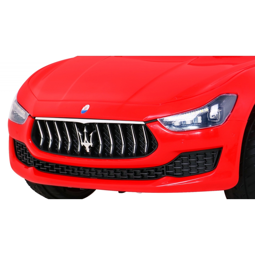 Elektromobilis Maserati Ghibli, raudonas-Elektromobiliai vaikams, Mašinos-e-vaikas