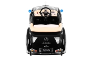 Elektromobilis Mercedes Benz 300S Retro, lakuotas juodas-Elektromobiliai vaikams, Mašinos-e-vaikas