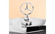 Elektromobilis Mercedes Benz 300S Retro, lakuotas juodas-Elektromobiliai vaikams, Mašinos-e-vaikas