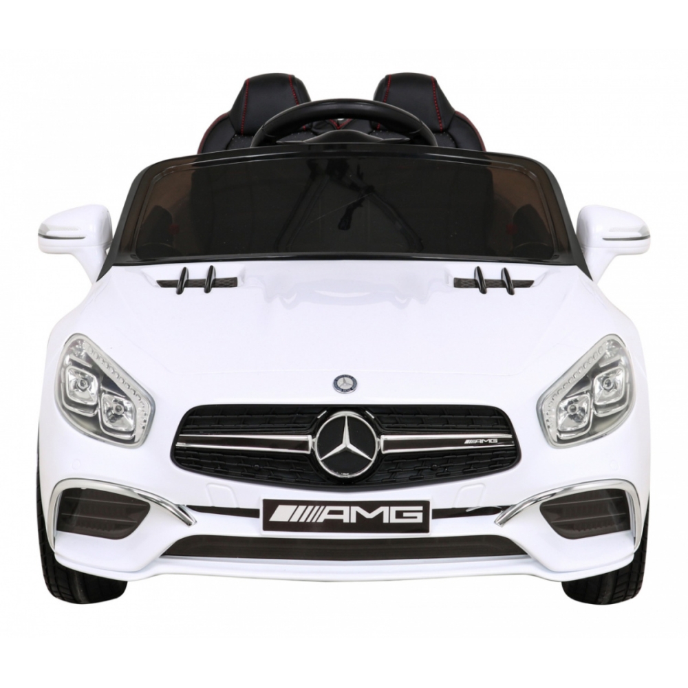 Elektromobilis Mercedes Benz AMG SL65 S, baltas-Elektromobiliai vaikams, Mašinos-e-vaikas