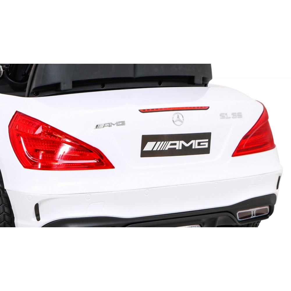 Elektromobilis Mercedes Benz AMG SL65 S, baltas-Elektromobiliai vaikams, Mašinos-e-vaikas