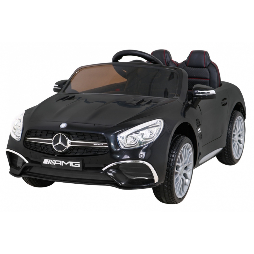 Elektromobilis Mercedes Benz AMG SL65 S, juodas-Elektromobiliai vaikams, Mašinos-e-vaikas