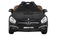 Mercedes Benz AMG SL65 S elektryczny dla dzieci Czarny + Pilot + Audio LED + Ekoskóra + EVA + Wolny Start
