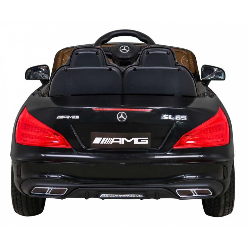 Elektromobilis Mercedes Benz AMG SL65 S, juodas-Elektromobiliai vaikams, Mašinos-e-vaikas