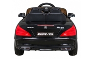 Mercedes Benz AMG SL65 S elektryczny dla dzieci Czarny + Pilot + Audio LED + Ekoskóra + EVA + Wolny Start