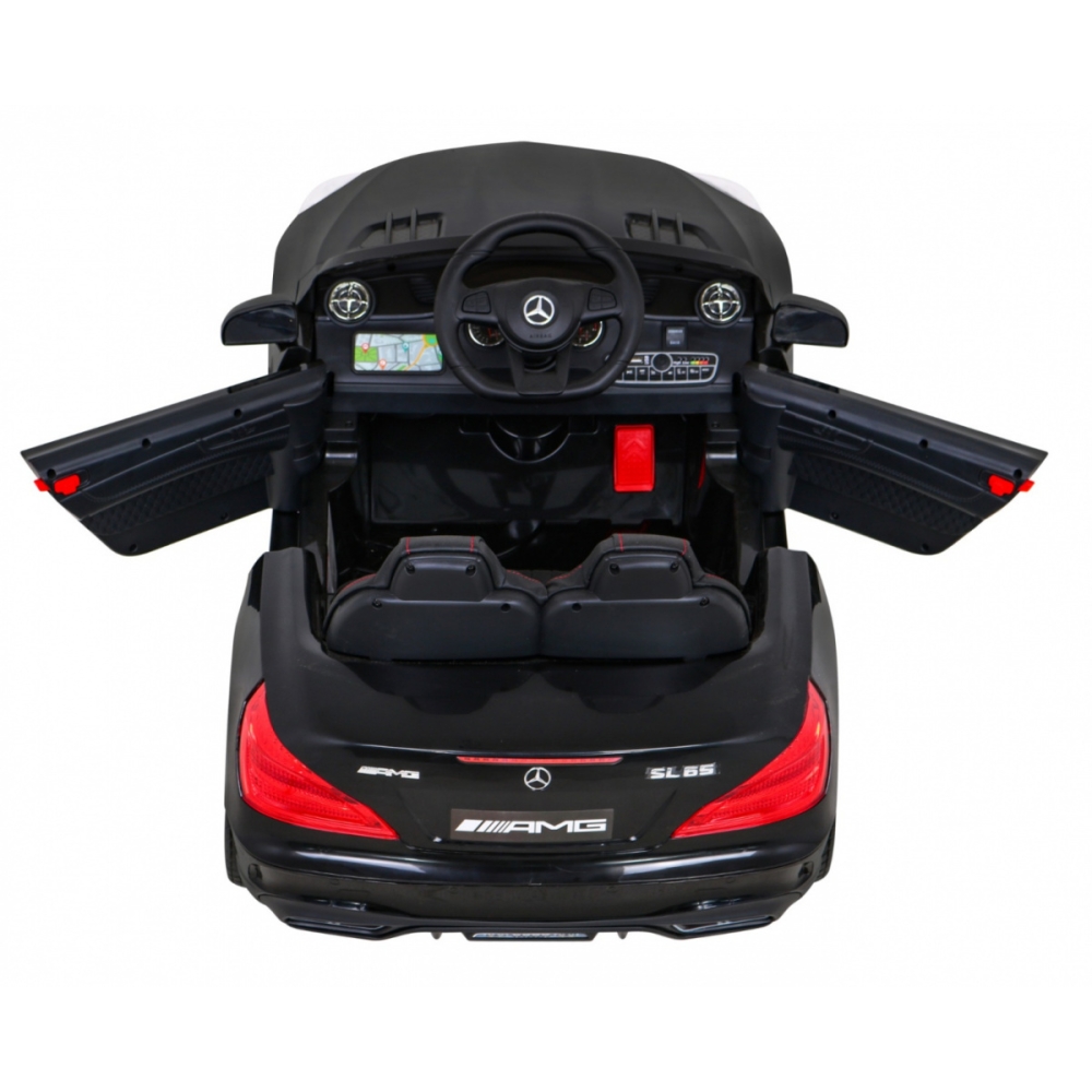 Elektromobilis Mercedes Benz AMG SL65 S, juodas-Elektromobiliai vaikams, Mašinos-e-vaikas