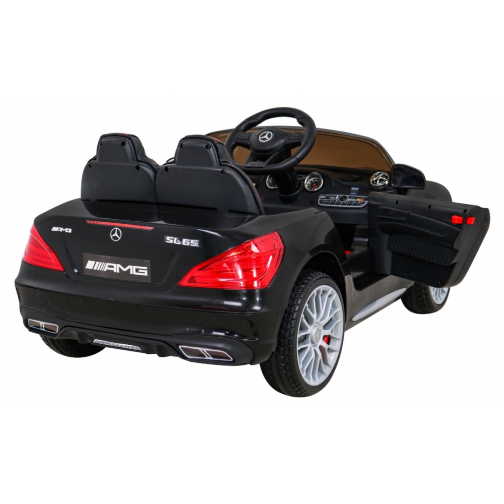 Elektromobilis Mercedes Benz AMG SL65 S, juodas-Elektromobiliai vaikams, Mašinos-e-vaikas