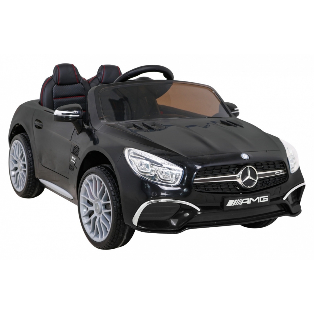 Elektromobilis Mercedes Benz AMG SL65 S, juodas-Elektromobiliai vaikams, Mašinos-e-vaikas