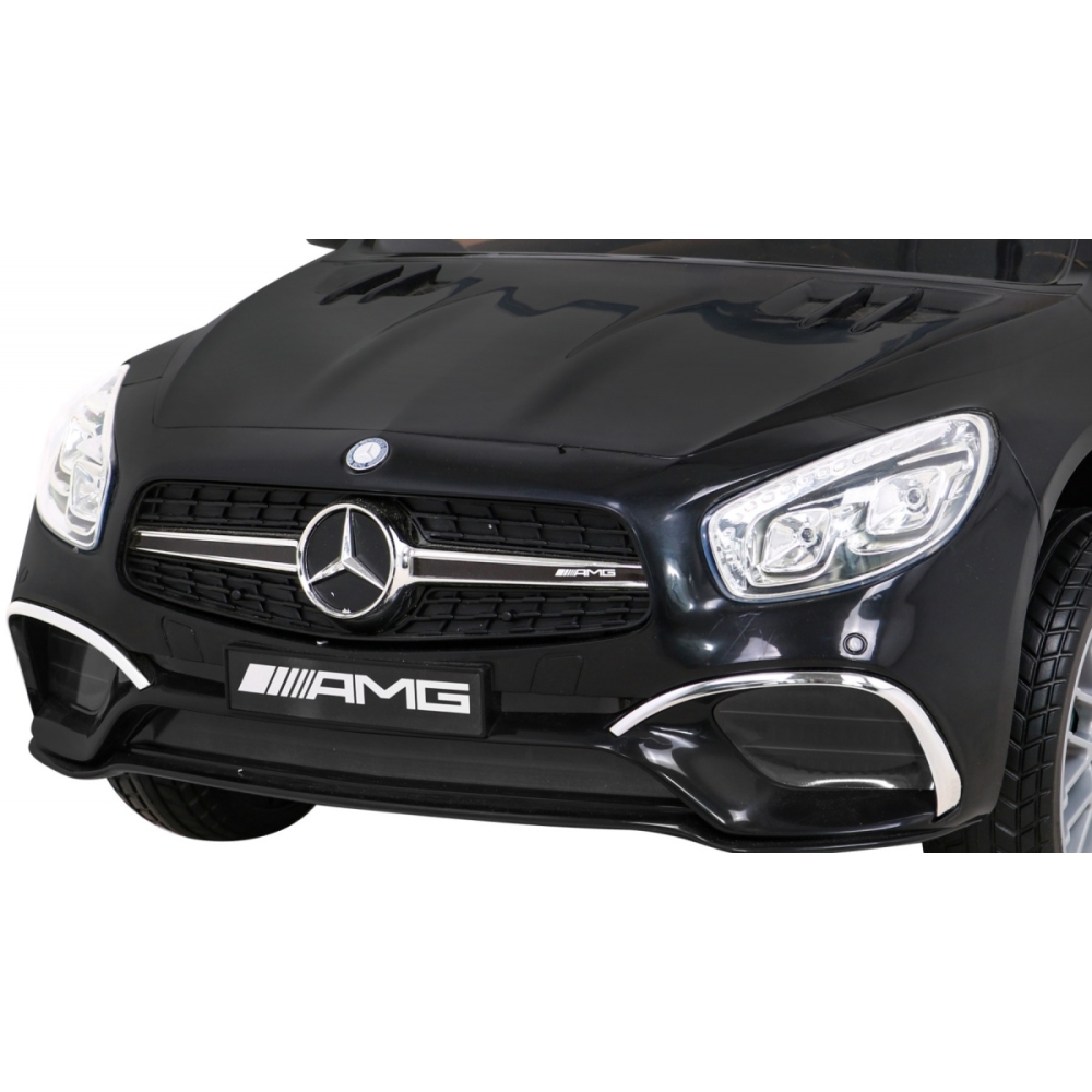Elektromobilis Mercedes Benz AMG SL65 S, juodas-Elektromobiliai vaikams, Mašinos-e-vaikas