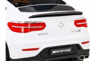 Mercedes Benz GLC63S dla dzieci, Biały SUV + Pilot + Napęd 4x4