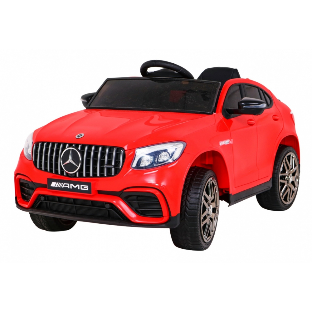 Elektromobilis Mercedes Benz GLC63S 4x4, Red-Elektromobiliai vaikams, Visureigiai-e-vaikas