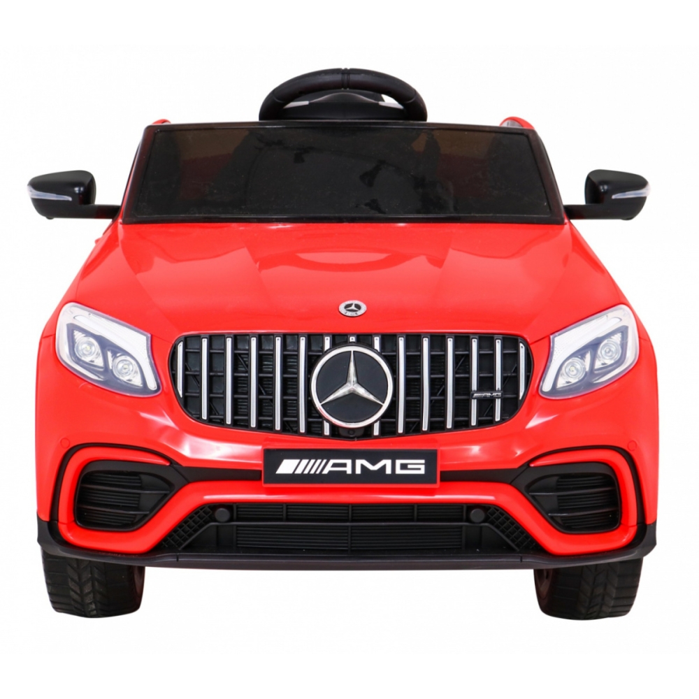 Elektromobilis Mercedes Benz GLC63S 4x4, Red-Elektromobiliai vaikams, Visureigiai-e-vaikas