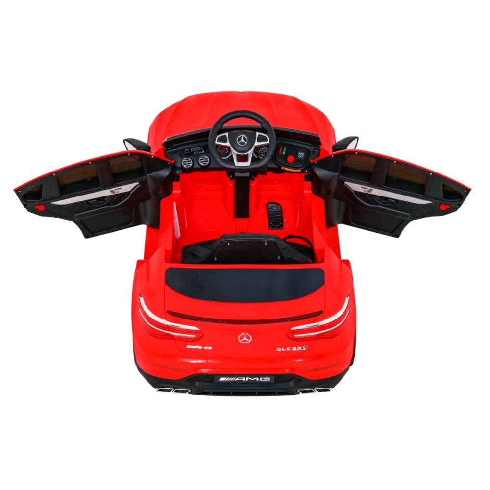 Elektromobilis Mercedes Benz GLC63S 4x4, Red-Elektromobiliai vaikams, Visureigiai-e-vaikas