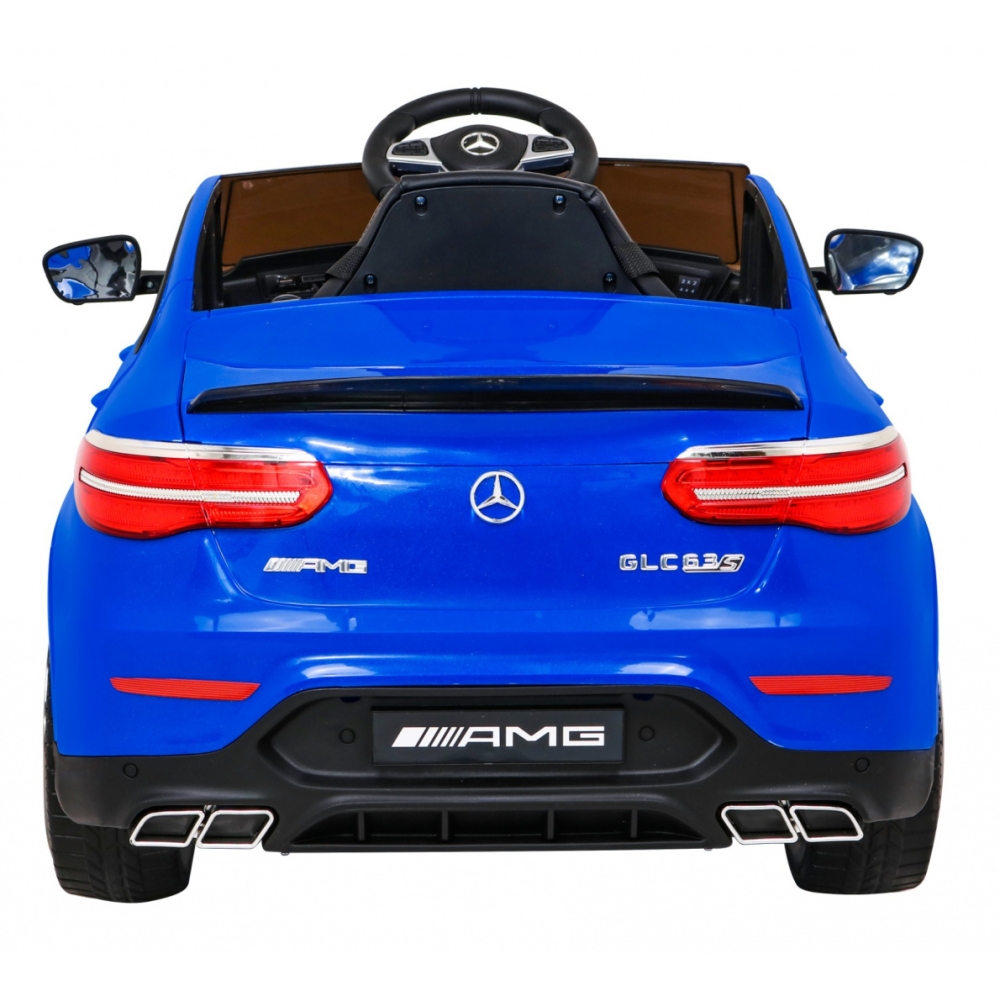 Elektromobilis Mercedes Benz GLC63S 4x4, Blue-Elektromobiliai vaikams, Visureigiai-e-vaikas