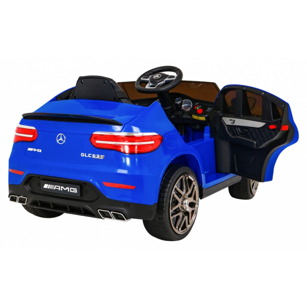 Elektromobilis Mercedes Benz GLC63S 4x4, Blue-Elektromobiliai vaikams, Visureigiai-e-vaikas