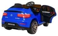 Mercedes Benz GLC63S dla dzieci Niebieski + Pilot + Napęd 4x4 + MP3 LED + EVA + Wolny Start