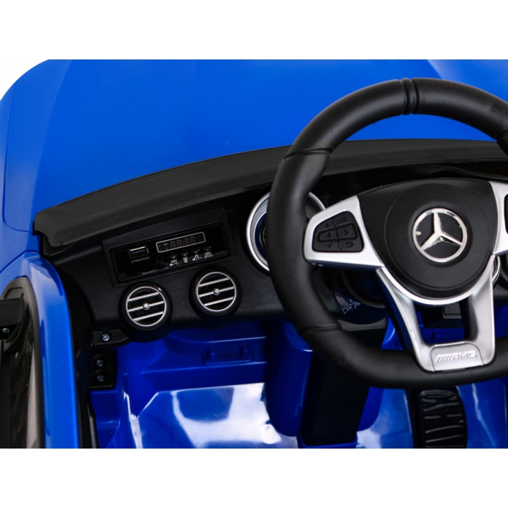 Elektromobilis Mercedes Benz GLC63S 4x4, Blue-Elektromobiliai vaikams, Visureigiai-e-vaikas
