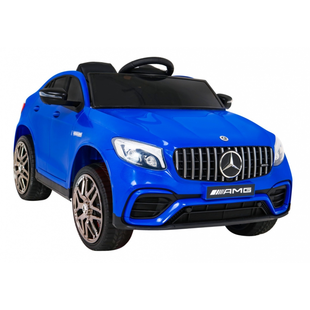 Elektromobilis Mercedes Benz GLC63S 4x4, Blue-Elektromobiliai vaikams, Visureigiai-e-vaikas