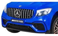 Mercedes Benz GLC63S dla dzieci Niebieski + Pilot + Napęd 4x4 + MP3 LED + EVA + Wolny Start