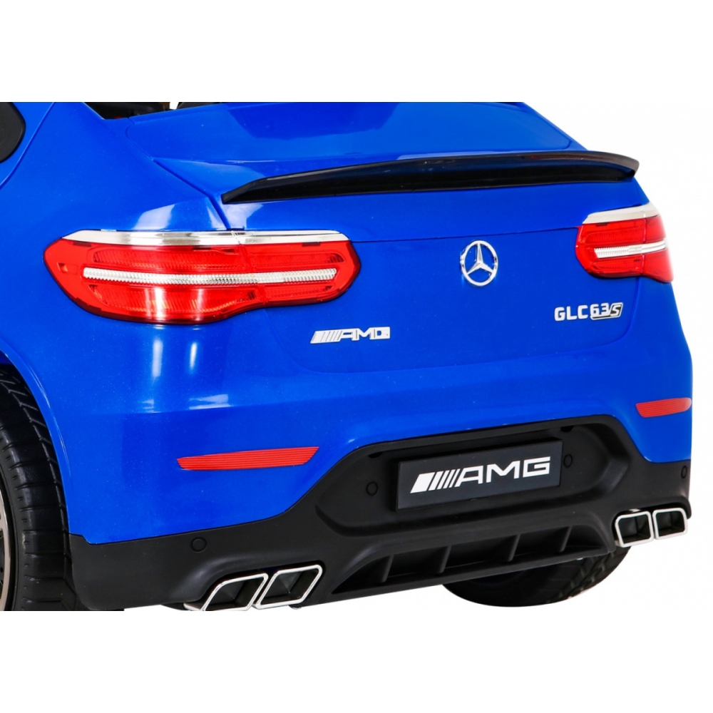 Elektromobilis Mercedes Benz GLC63S 4x4, Blue-Elektromobiliai vaikams, Visureigiai-e-vaikas