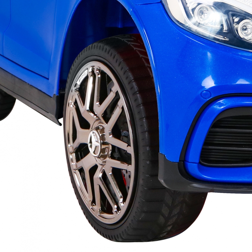 Elektromobilis Mercedes Benz GLC63S 4x4, Blue-Elektromobiliai vaikams, Visureigiai-e-vaikas