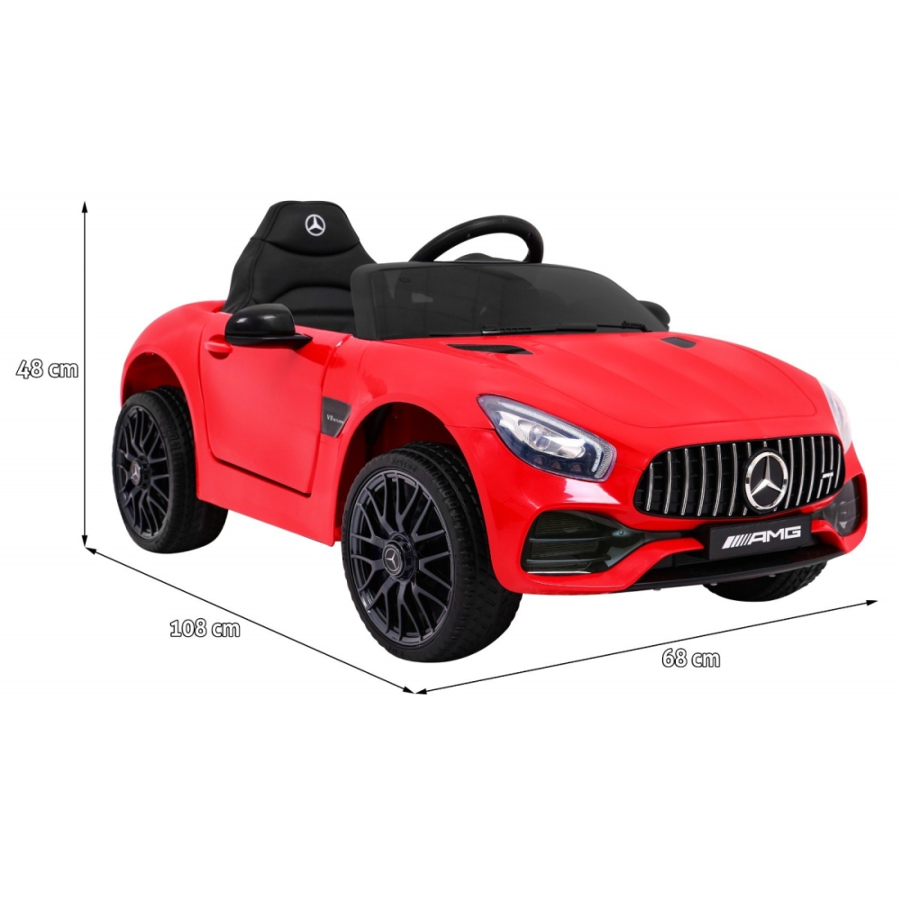 Elektromobilis Mercedes Benz GT, Red-Elektromobiliai vaikams, Mašinos-e-vaikas