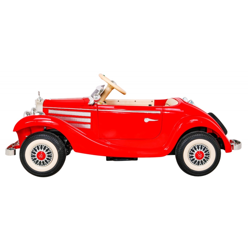 Elektromobilis Mercedes Benz Retro 540A, Red-Elektromobiliai vaikams, Mašinos-e-vaikas
