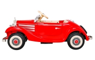 Mercedes Benz Retro 540A dla dzieci Czerwony + Tryb "Rodzica" + Pilot + Panel audio + LED