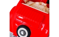 Mercedes Benz Retro 540A dla dzieci Czerwony + Tryb "Rodzica" + Pilot + Panel audio + LED