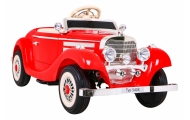 Mercedes Benz Retro 540A dla dzieci Czerwony + Tryb "Rodzica" + Pilot + Panel audio + LED