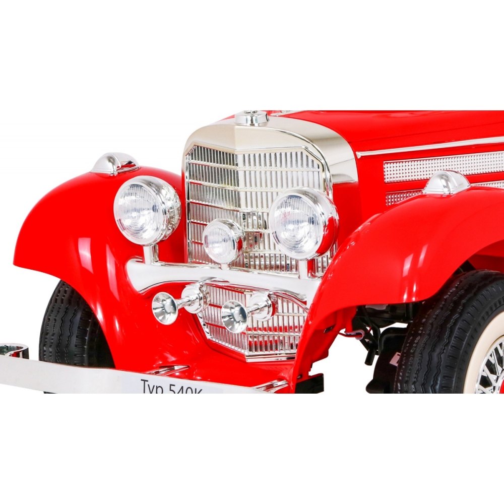 Elektromobilis Mercedes Benz Retro 540A, Red-Elektromobiliai vaikams, Mašinos-e-vaikas