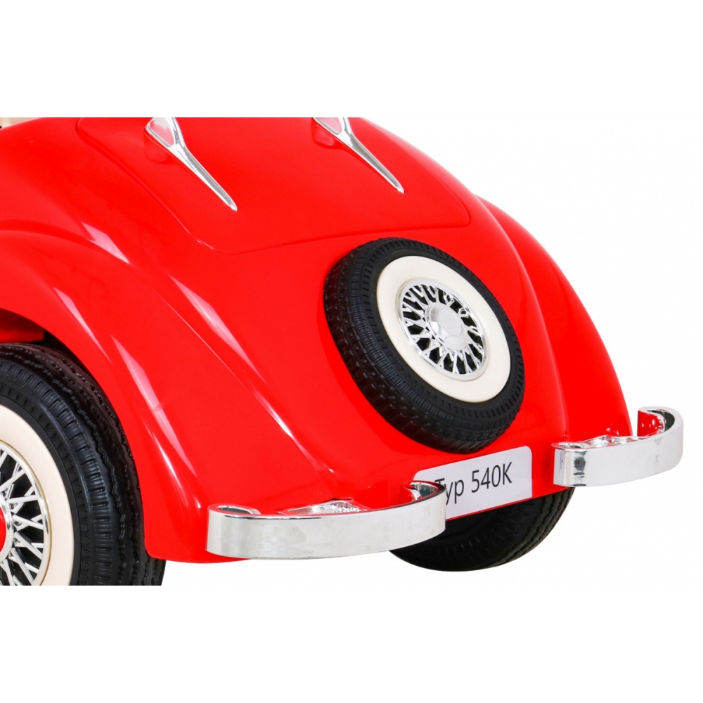 Elektromobilis Mercedes Benz Retro 540A, Red-Elektromobiliai vaikams, Mašinos-e-vaikas